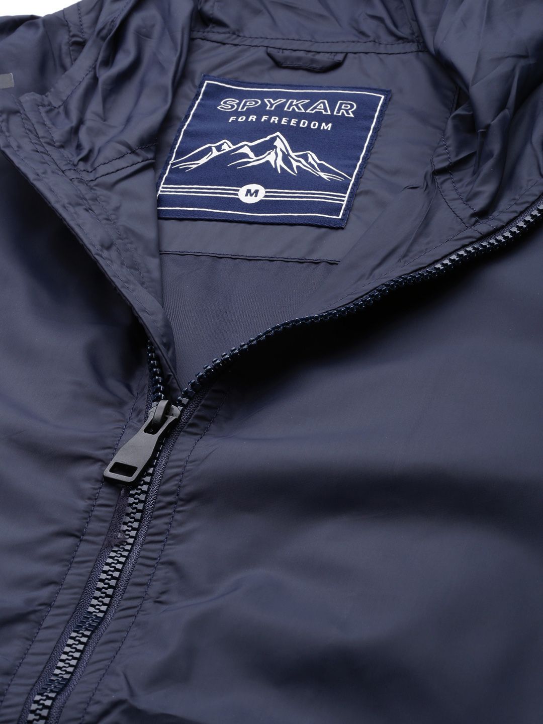 SPYKAR Men Navy Blue Lightweight Sporty Jacket