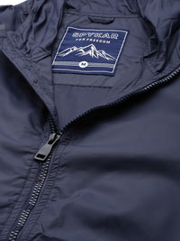 SPYKAR Men Navy Blue Lightweight Sporty Jacket