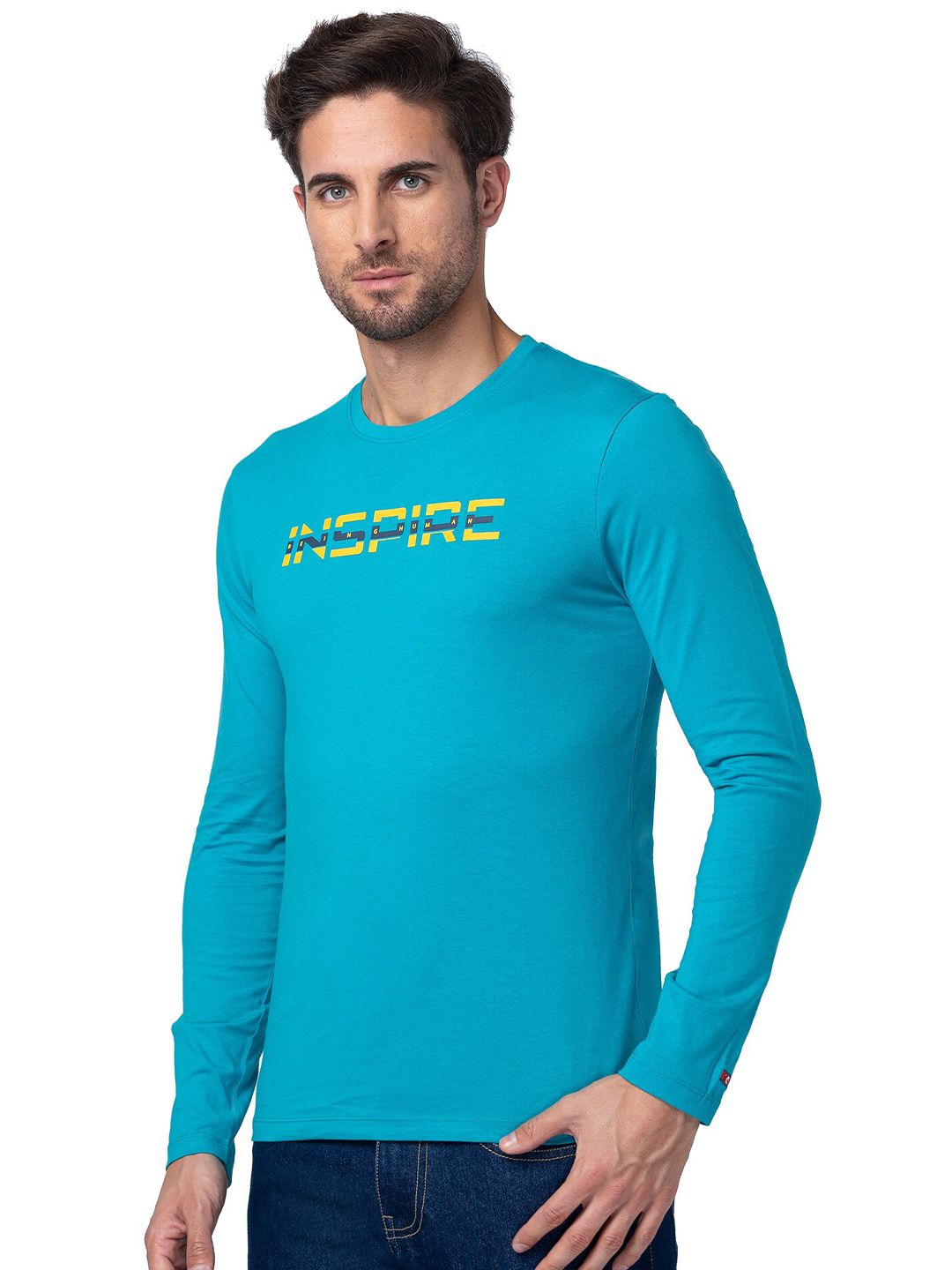 Being Human Typography Printed Round Neck T-Shirt