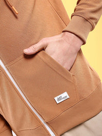 The Indian Garage Co Long Sleeves Hood Zipfront Sweatshirt