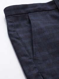 The Indian Garage Co Self Design Regular Fit Chinos Trousers
