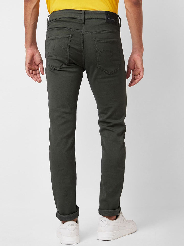 SPYKAR Men Skinny Fit Low-Rise Clean Look Cotton Jeans