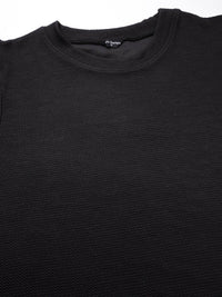 Style Quotient Black Round Neck Top