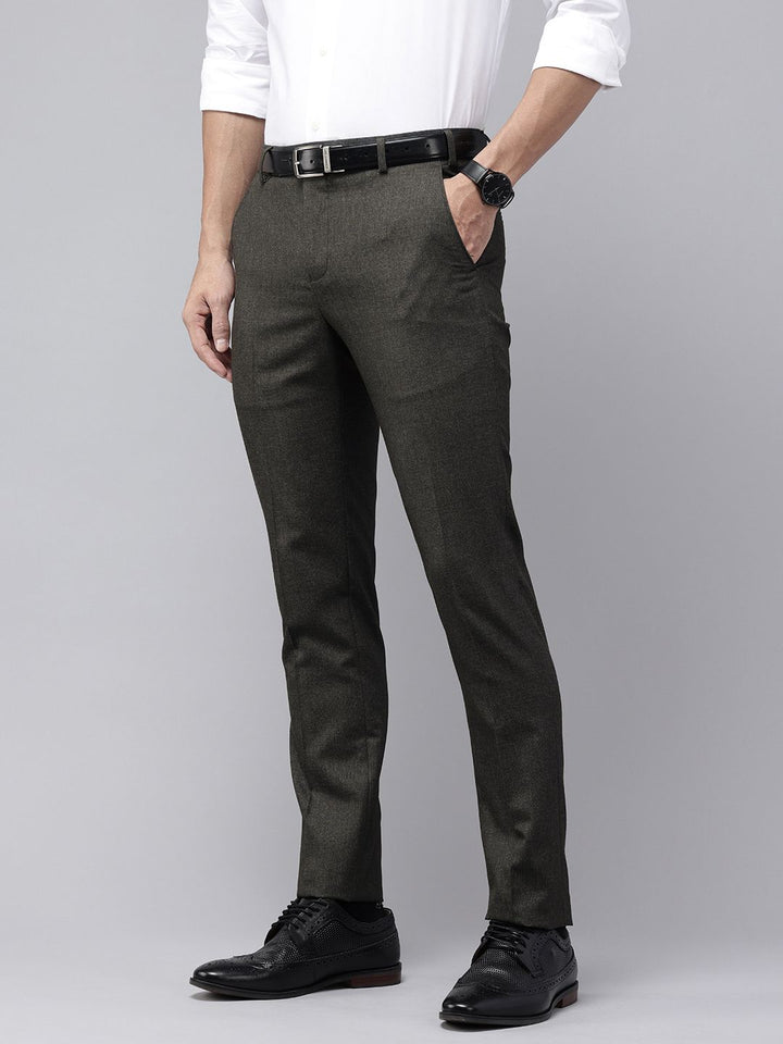 Park Avenue Men Slim Fit Formal Trousers