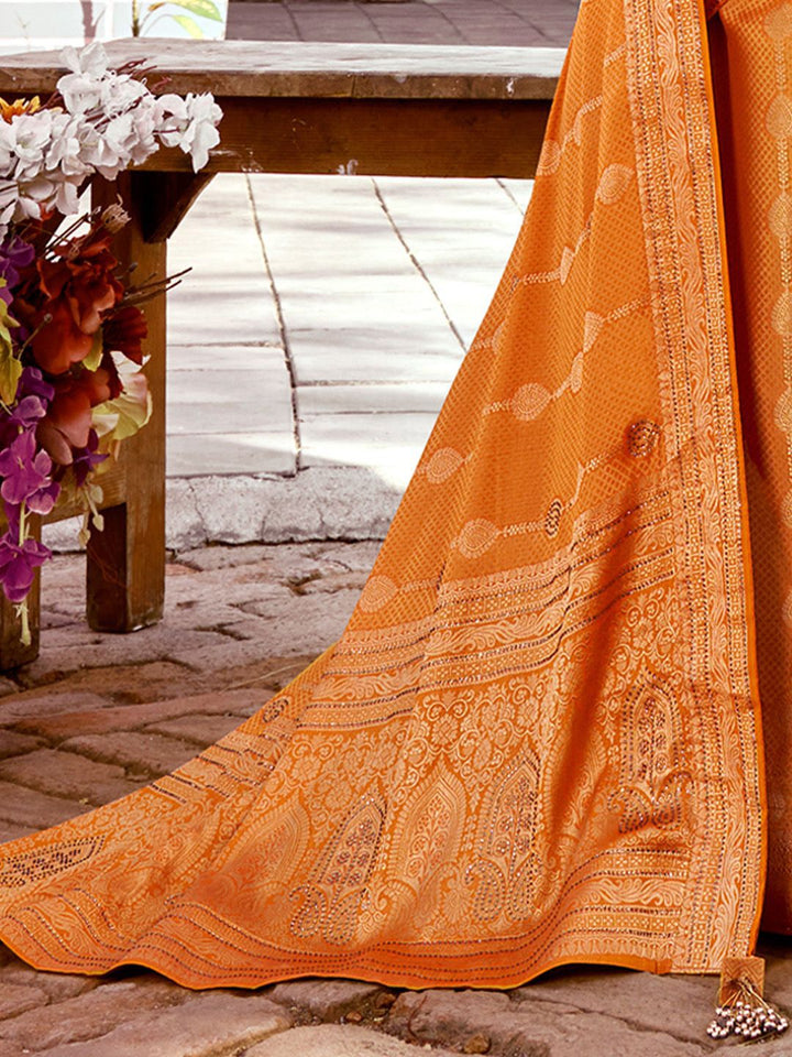Saree mall Woven Design Zari Silk Designer Banarasi Sarees