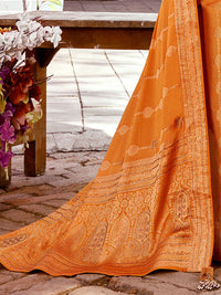 Saree mall Woven Design Zari Silk Designer Banarasi Sarees