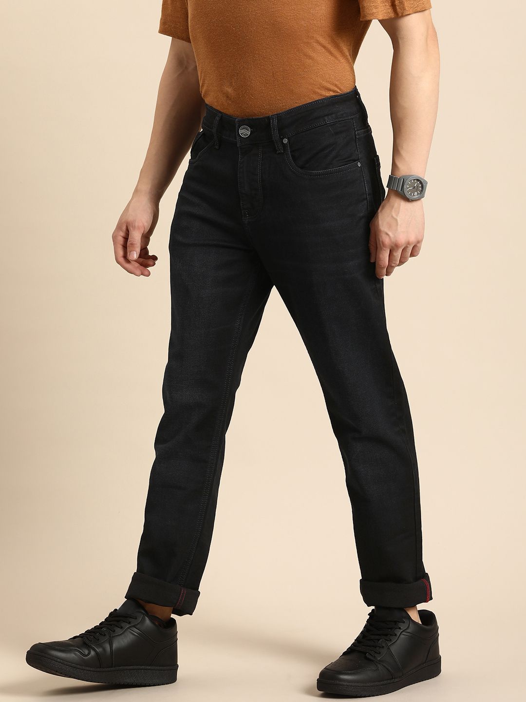 Being Human Men Mid-Rise Slim Fit Stretchable Jeans