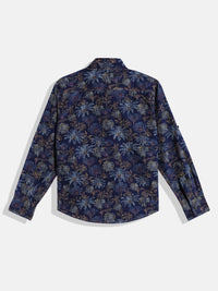 Monte Carlo Boys Floral Printed Smart Fit Shirt