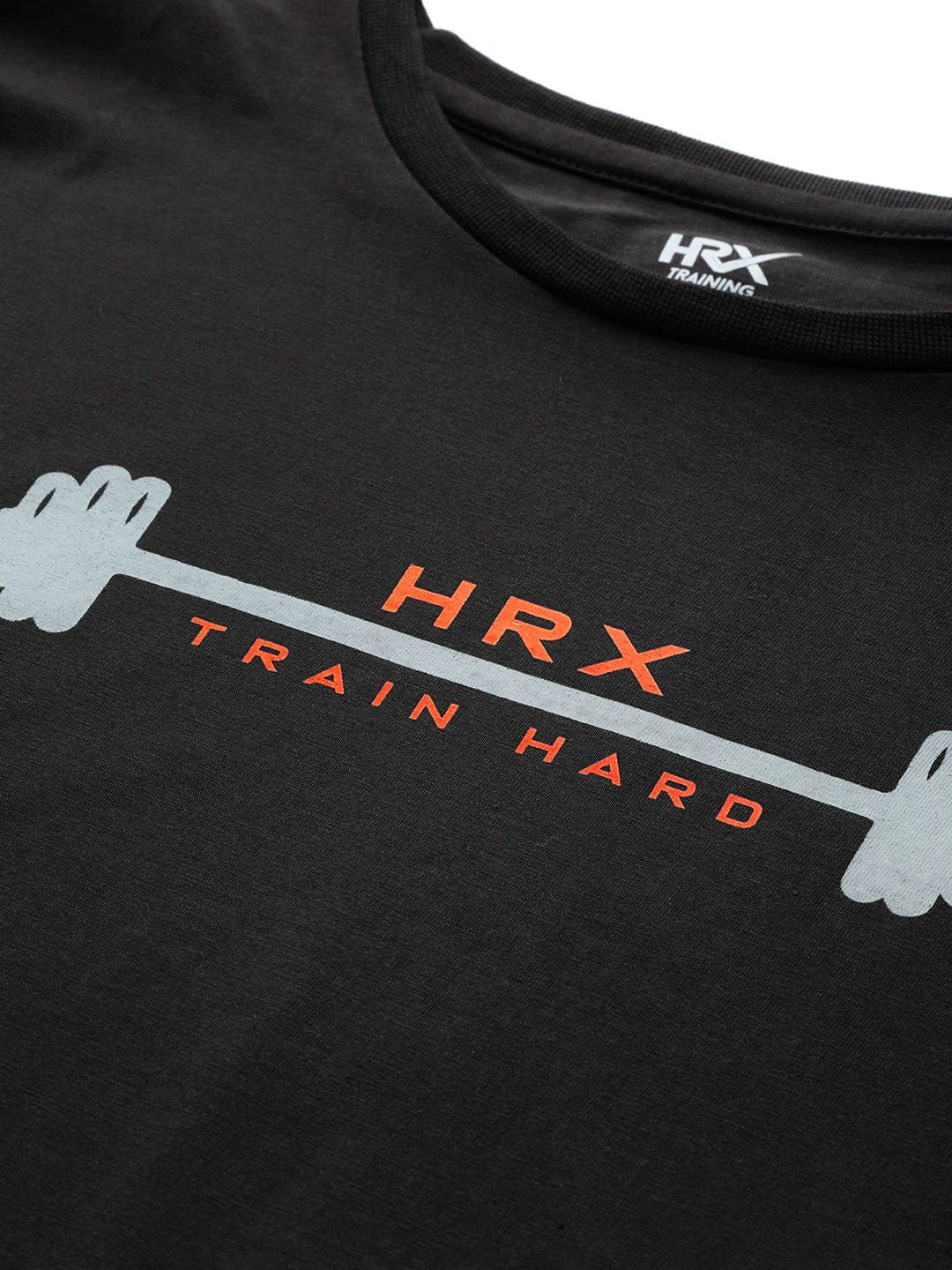 HRX By Hrithik Roshan Training Men Antimicrobial Brand carrier Tshirts