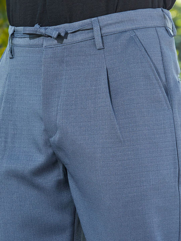 Campus Sutra Men Comfort Relaxed Fit Trousers