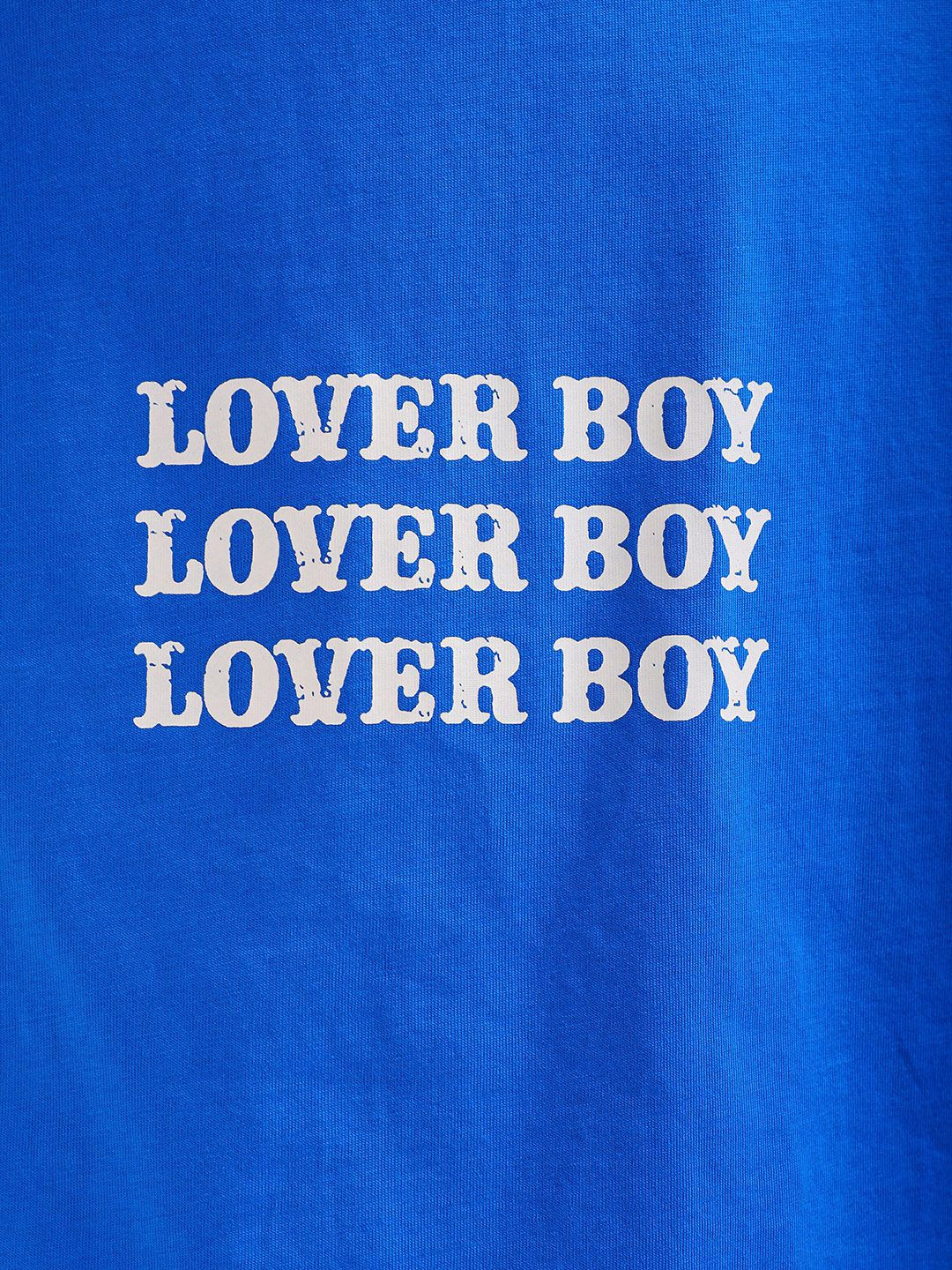 The Indian Garage Co Men Back Printed Round Neck Boxy Oversized T-shirt