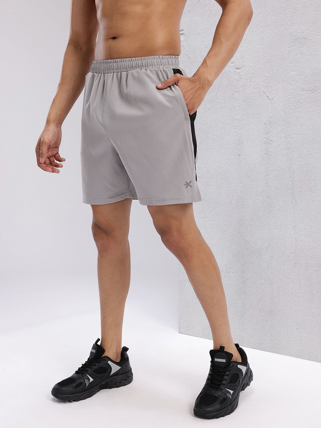 HRX by Hrithik Roshan Men Rapid-Dry Mid-Rise Running Shorts
