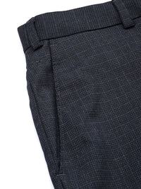 Park Avenue Men Checked Formal Trousers