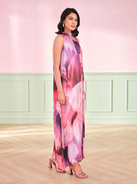 AND Women Floral Printed Sleeveless Maxi Dress