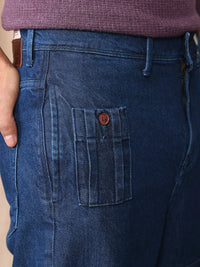 Mr Bowerbird Men Pure Cotton Oversized Jeans