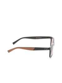 Irus oleh Idee Unisex Lens & Cermin mata hitam persegi dengan lensa terlindung UV