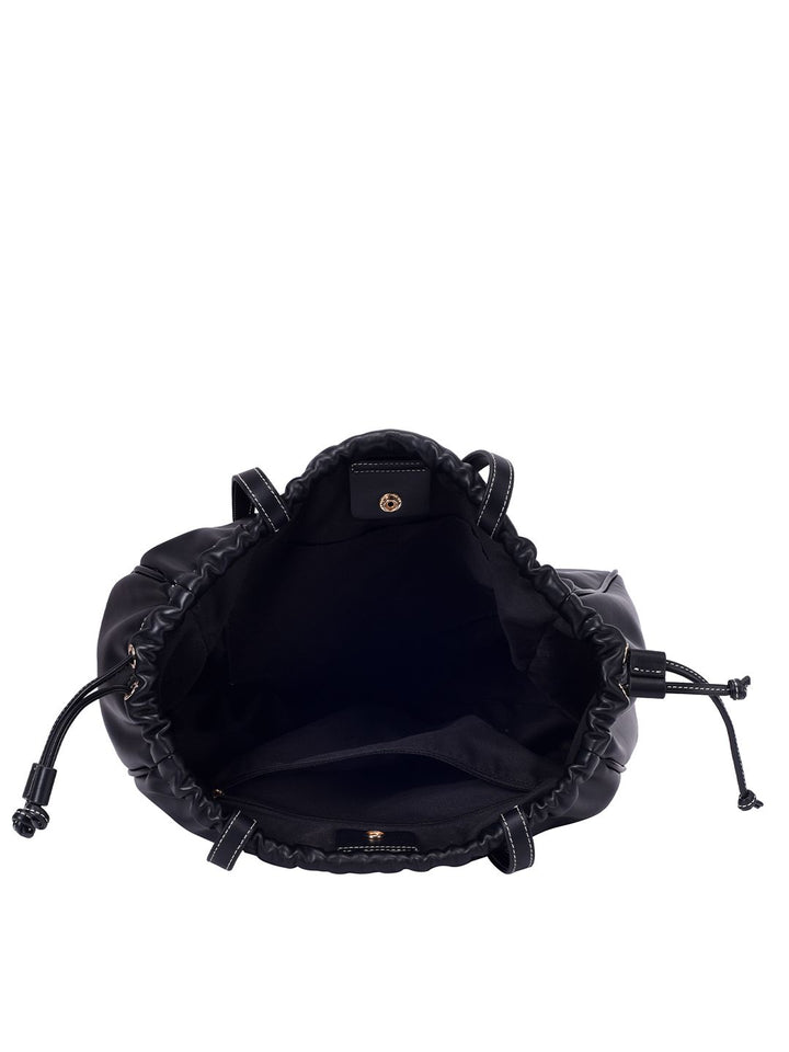 Lino Perros Solid Structured Shoulder Bag