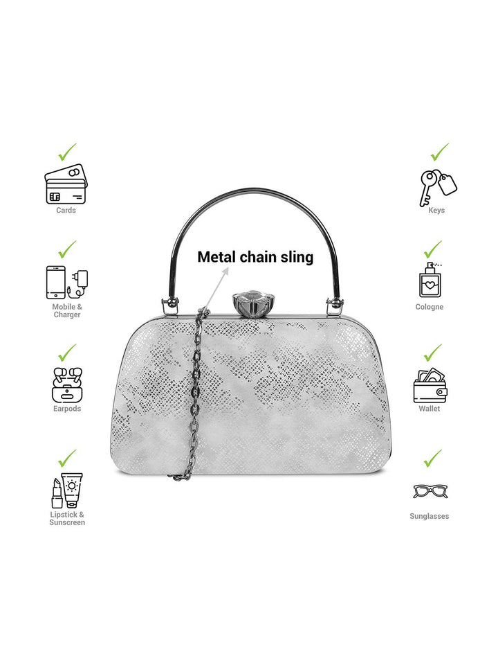 Mochi Embellished Purse Clutch