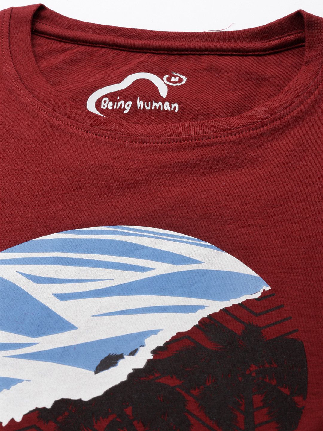 Being Human Printed Pure Cotton T-shirt