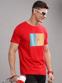 ADRO Men Printed T-shirt