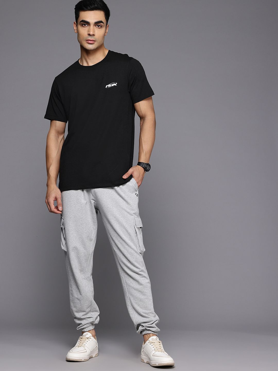 HRX by Hrithik Roshan Typography Printed Lifestyle T-shirt