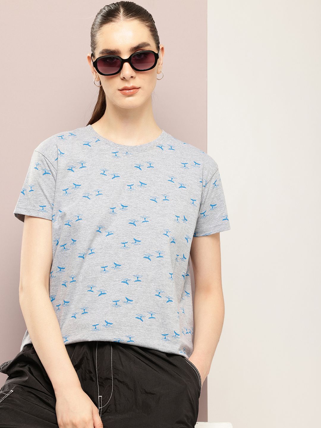DILLINGER Printed Boxy Pure Super Combed Cotton T-shirt