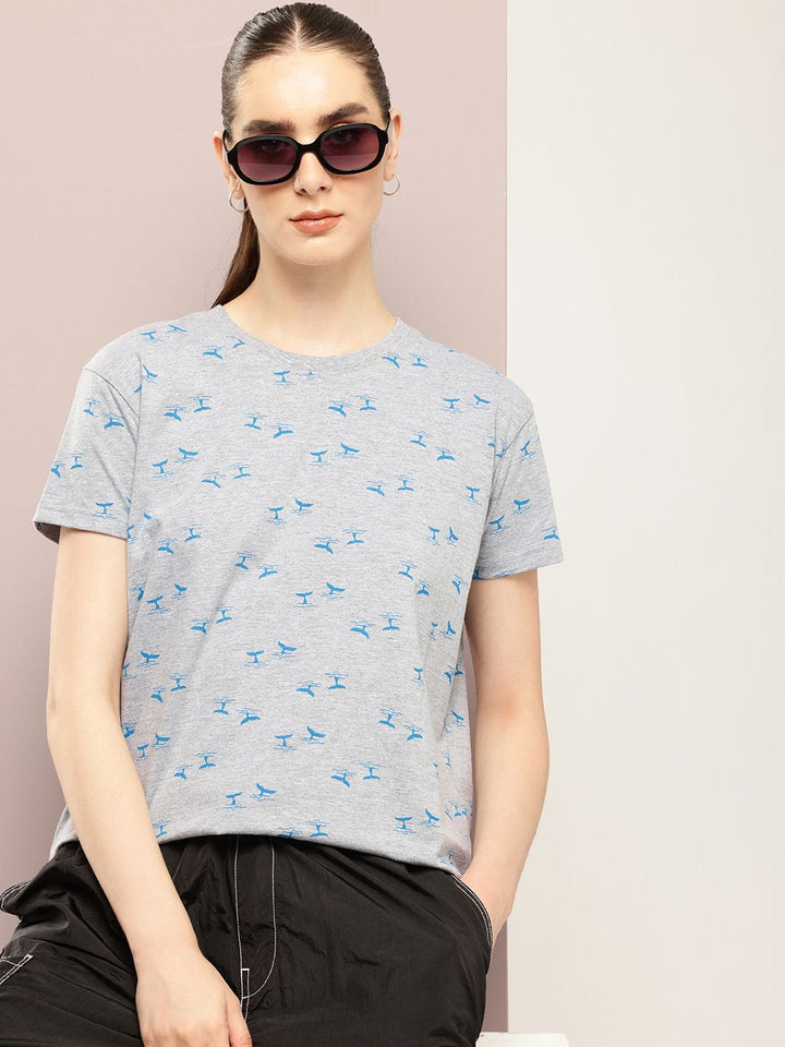 DILLINGER Printed Boxy Pure Super Combed Cotton T-shirt
