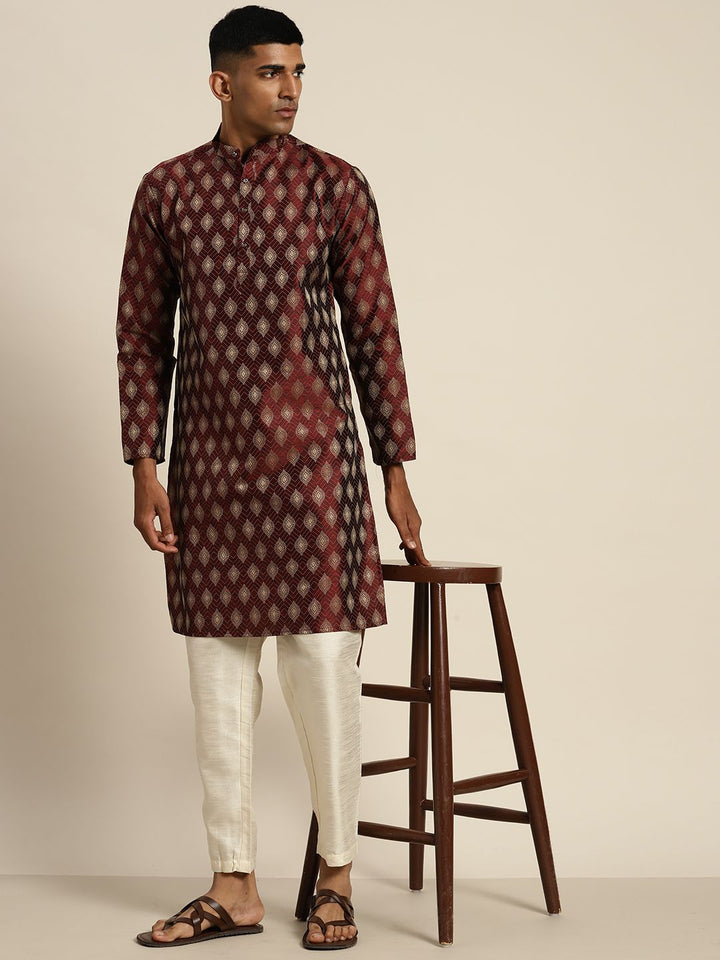 SOJANYA Kurta Katun Sutera Motif Etnik