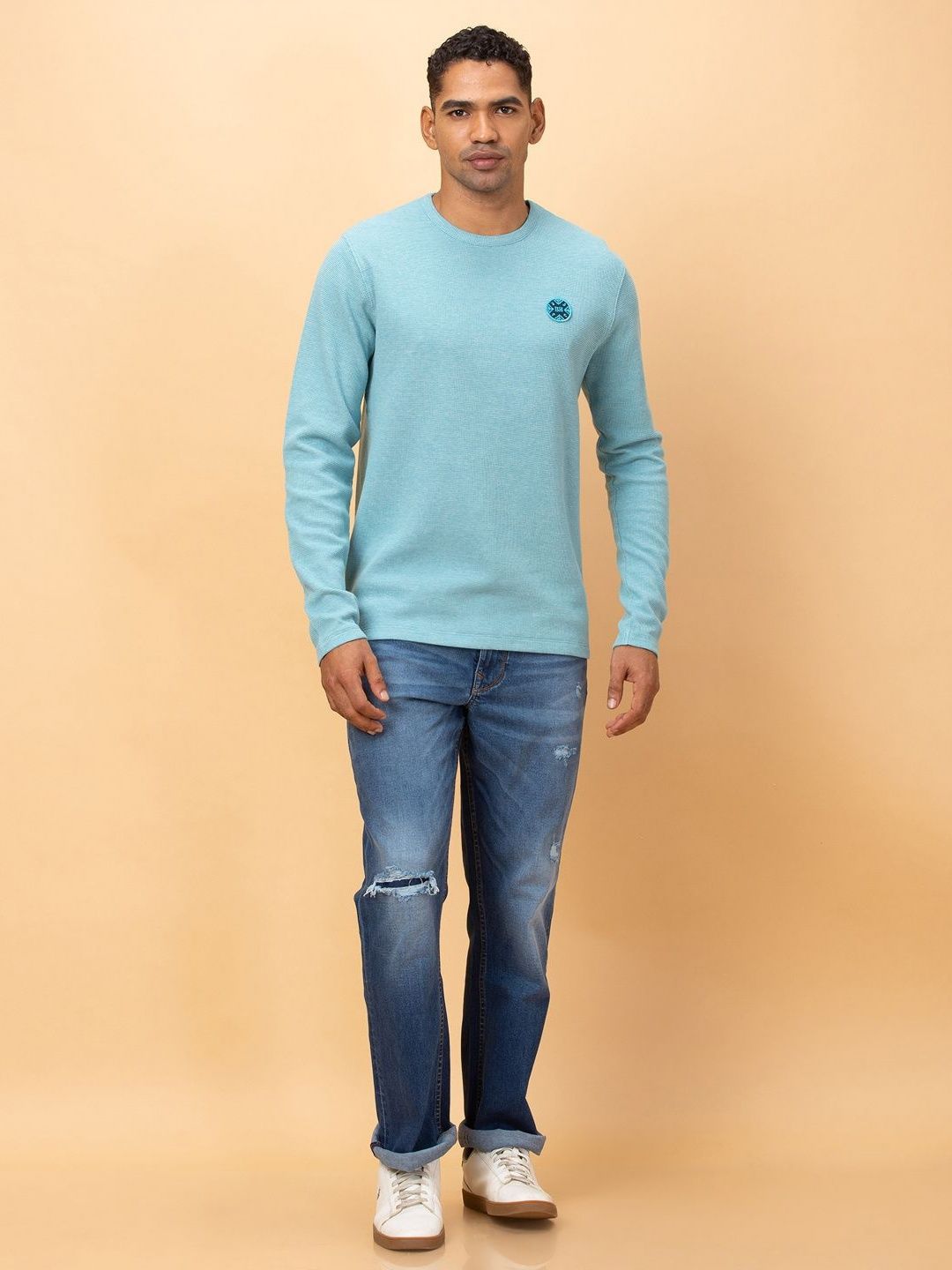 Being Human Men Applique T-shirt
