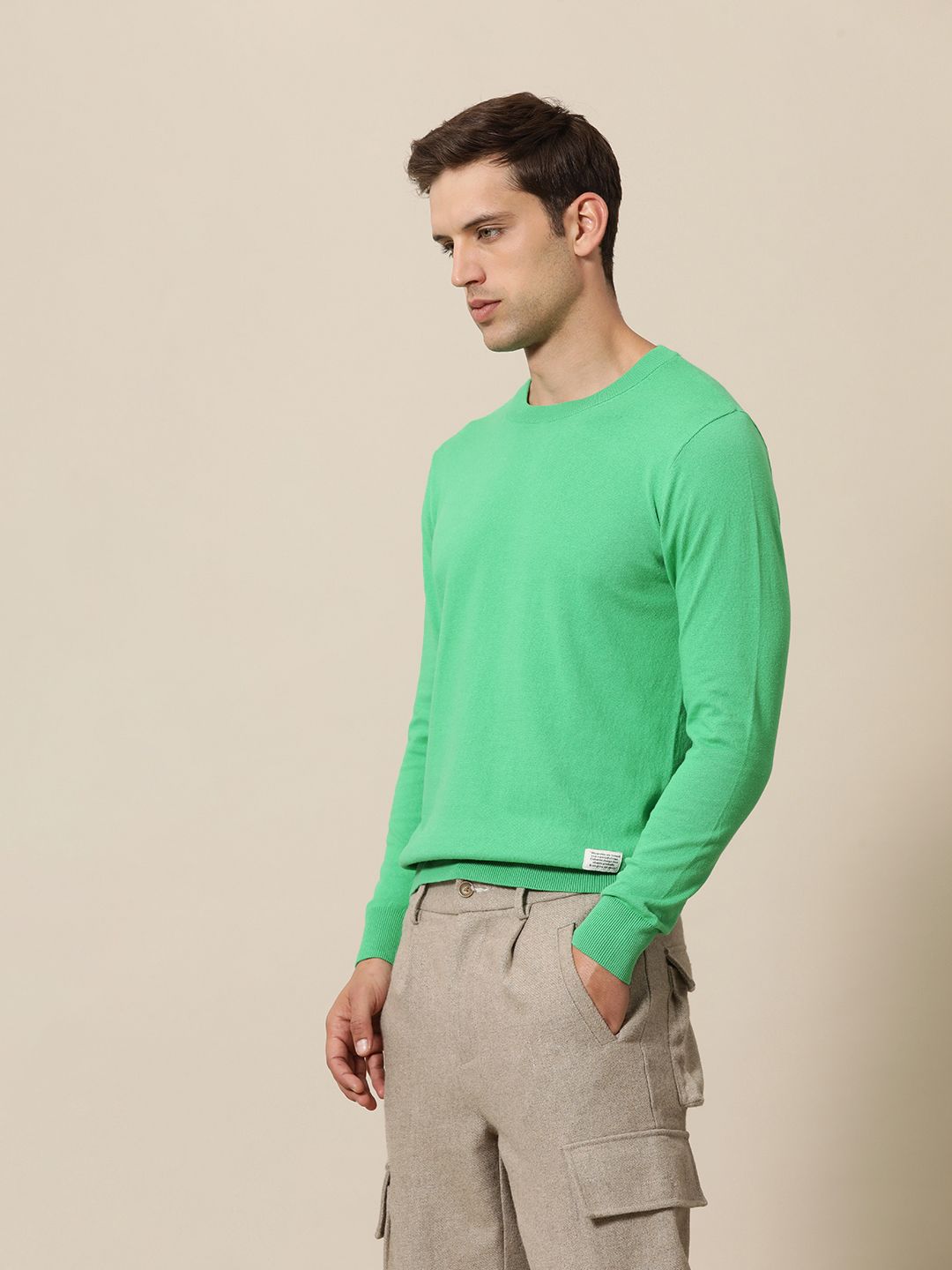 Mr Bowerbird Solid Pullover Sweater