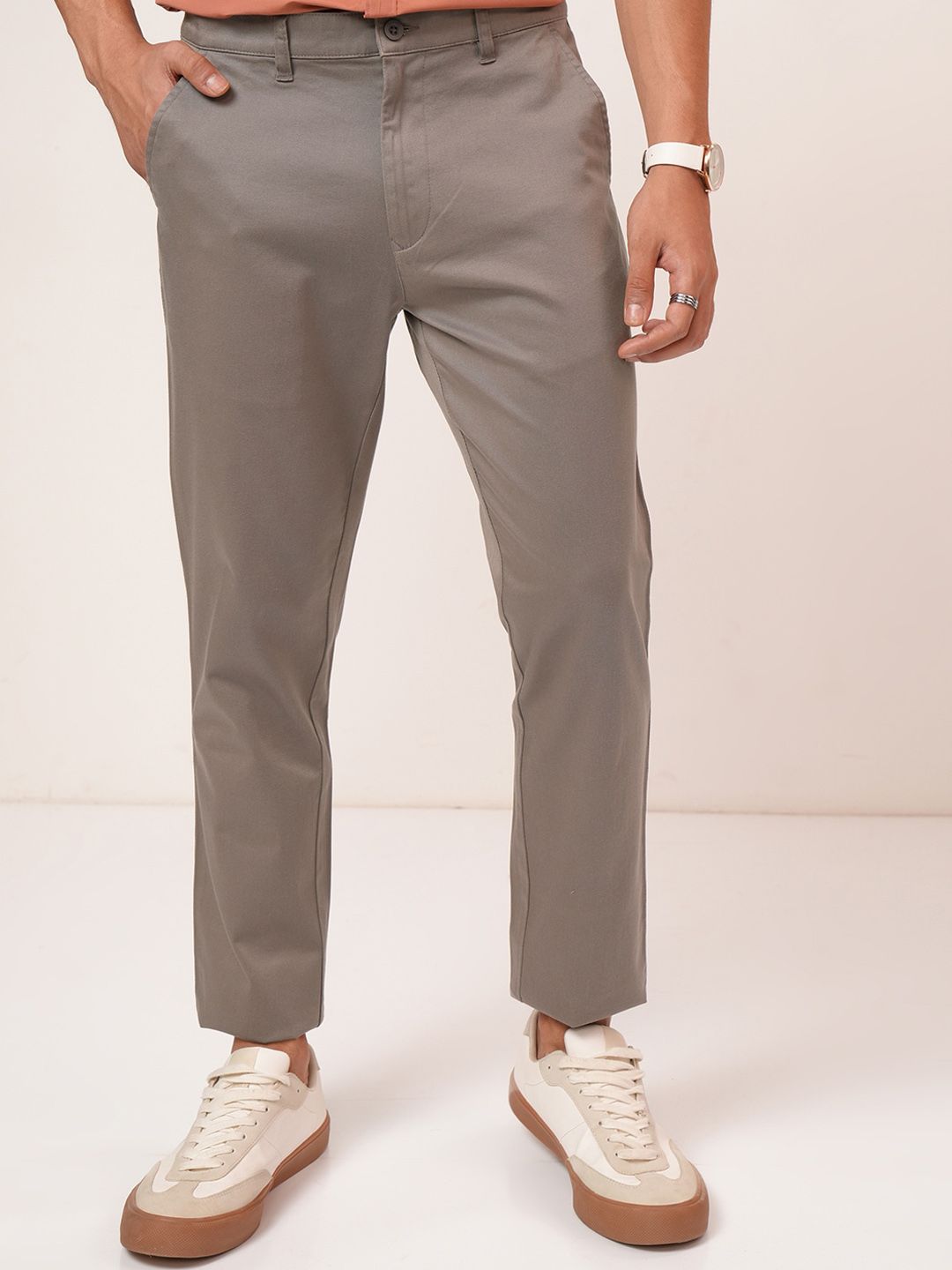 HIGHLANDER Premium Satin Chino Trousers