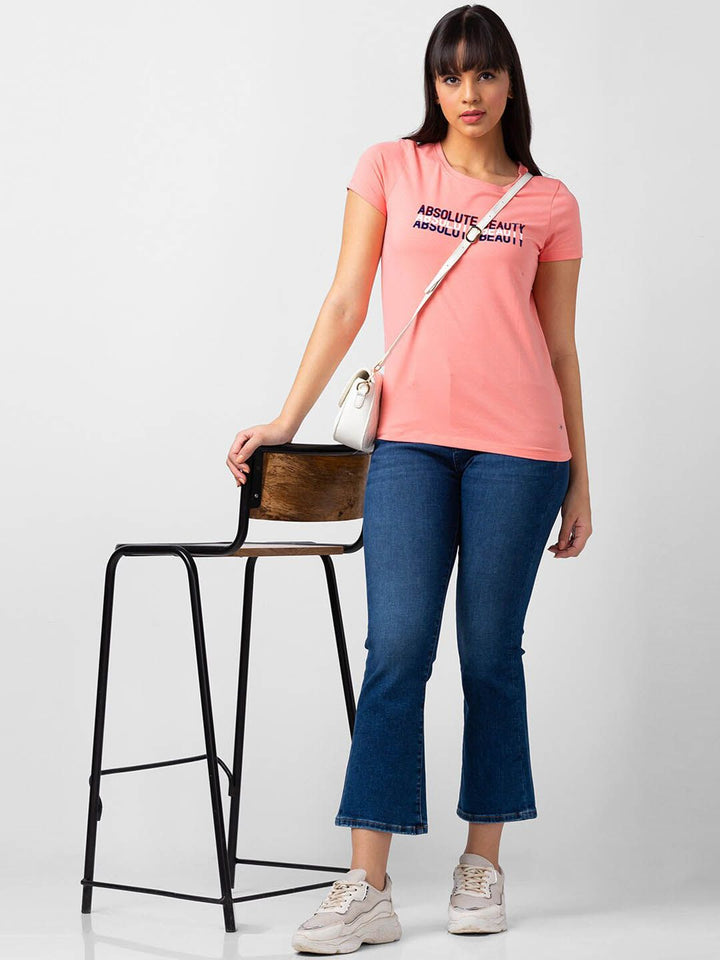SPYKAR Women Elissa Cotton Bootcut High-Rise Light Fade Jeans