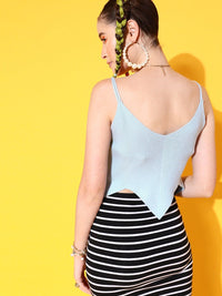 STREET 9 Knitted Scallop Top