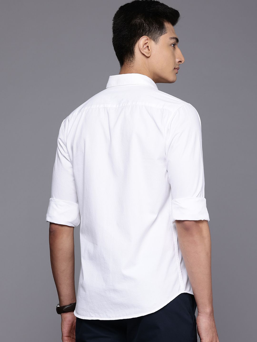 Raymond Slim Fit Pure Cotton Casual Shirt