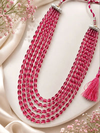PANASH Women Rose Gold-Plated Layered Necklace