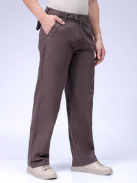 The Indian Garage Co Men Relaxed Fit Mid-Rise Pure Cotton Chinos Trouser