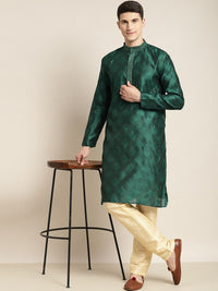 SOJANYA Kurta Lurus Kolar Mandarin Bersulam