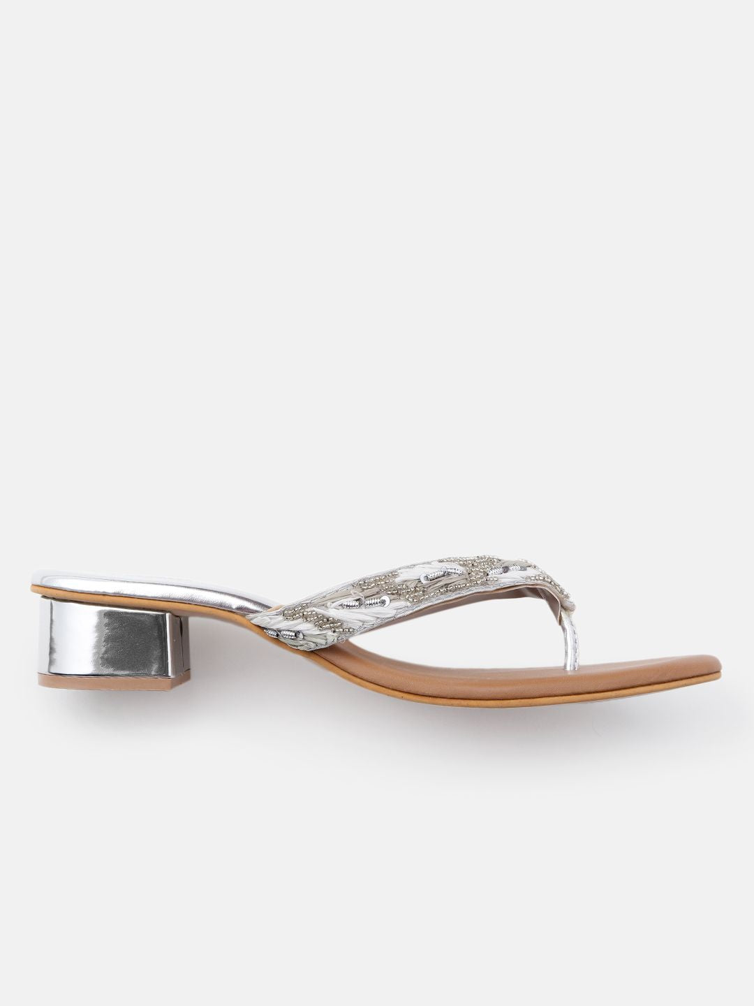 Anouk Women Embellished T-Strap Heels