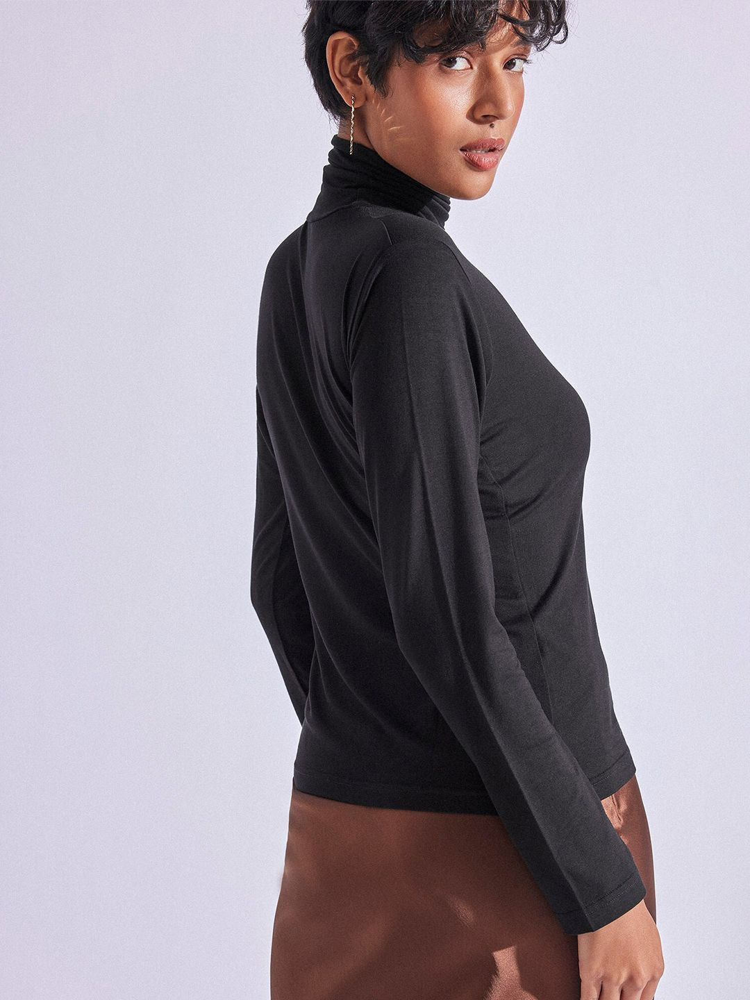 The Label Life Turtle Neck Top