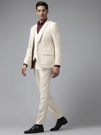 Park Avenue Textured Party Blazer & Trousers with Waistcoat