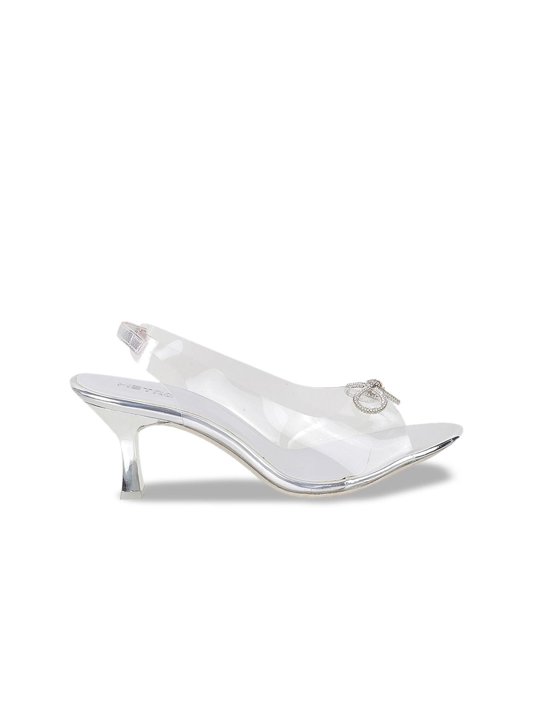 Metro Bows Detail Stiletto Peep Toes
