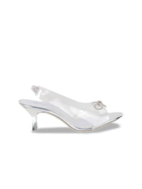 Metro Bows Detail Stiletto Peep Toes