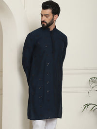 SOJANYA Kurta Sulam Berhias Lelaki