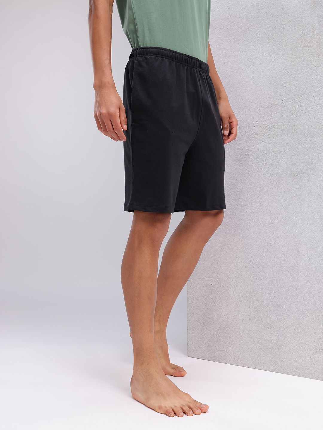 HRX by Hrithik Roshan Men Printed Detail Yoga Shorts