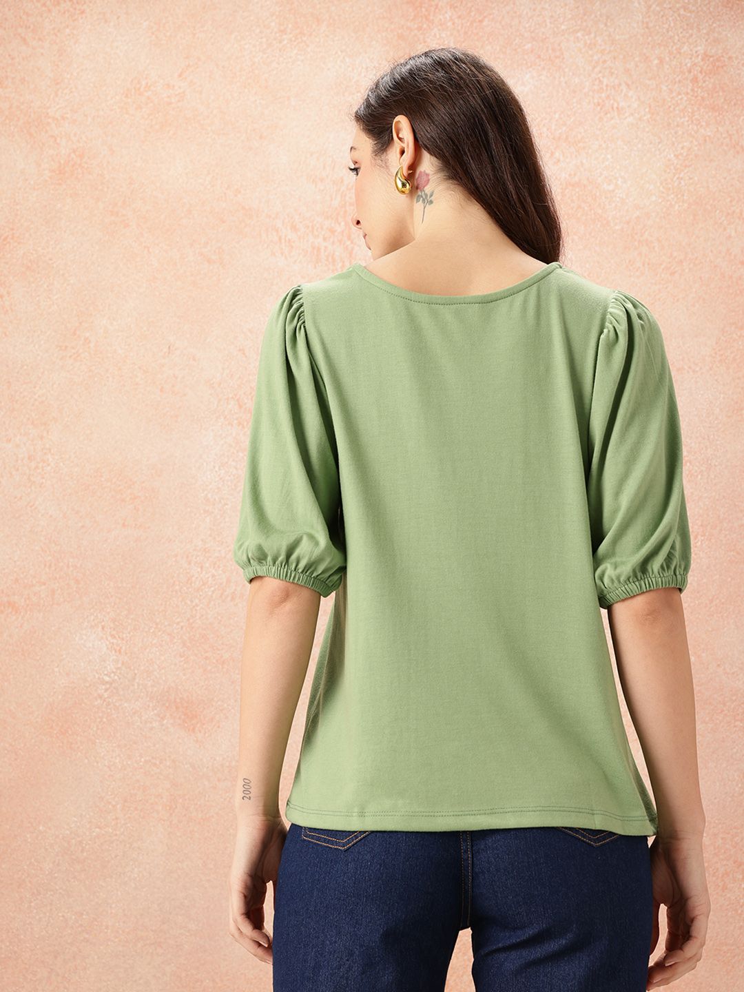all about you Puff Sleeves Top