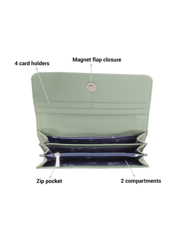 Mochi Textured Two Fold Wallet