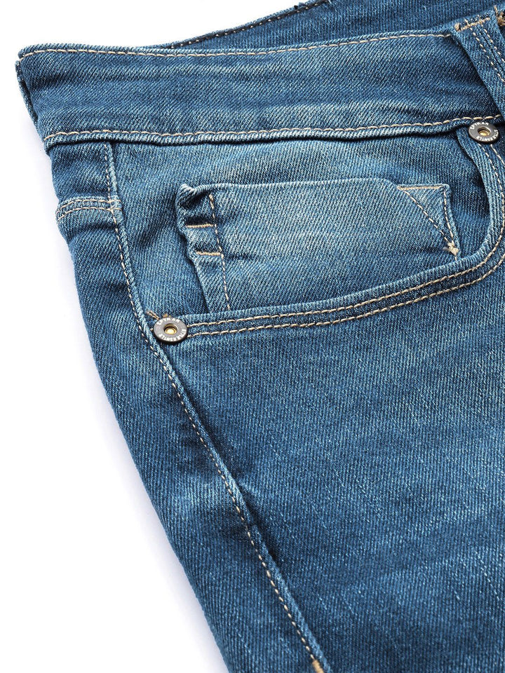 SPYKAR Men Kano Tapered Fit Light Fade Stretchable Jeans