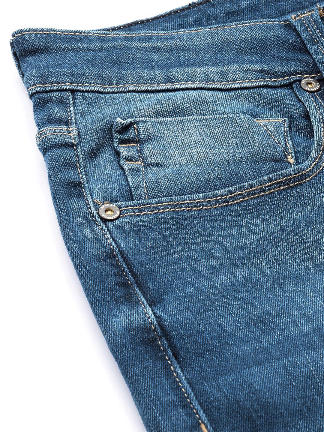 SPYKAR Men Kano Tapered Fit Light Fade Stretchable Jeans