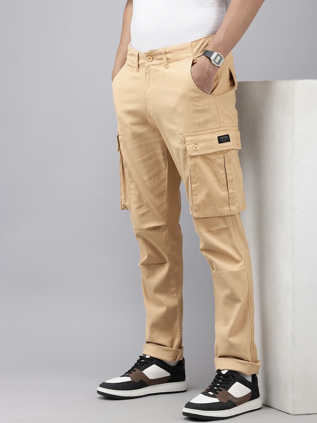 SPYKAR Men Cargos Trousers