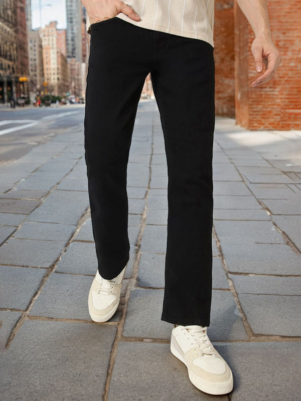 Urbano Fashion Men Mid Rise Jeans Bootcut Boleh Diregangkan